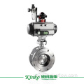 pneumatic butterfly Valve double acting